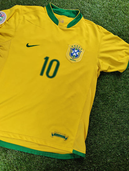 Ronaldinho Str. M Brasilien Hjemmebanetrøje (VM 2006)
