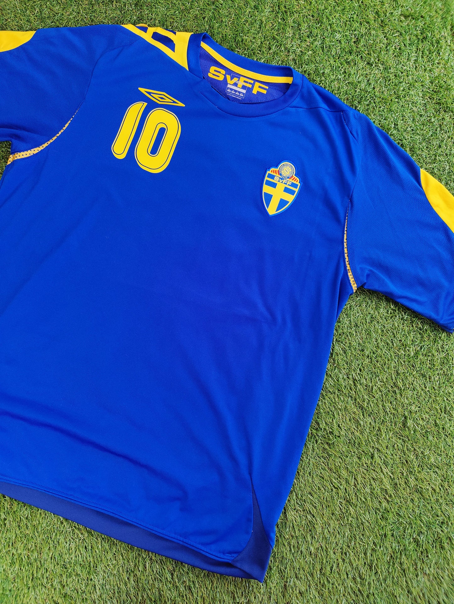 Zlatan Ibrahimović Str. XL Sverige Udebanetrøje (VM 2006)
