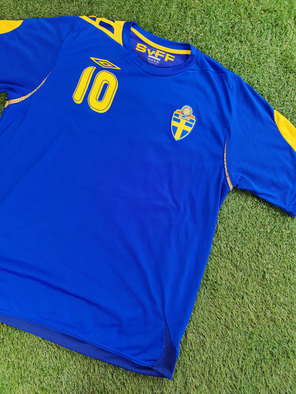 Zlatan Ibrahimović Str. XL Sverige Udebanetrøje (VM 2006)