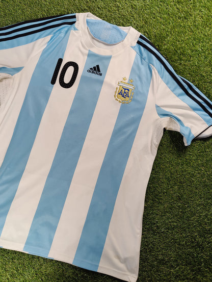 Lionel Messi Str. XL Argentina Hjemmebanetrøje (2008)