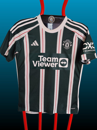 Rasmus Højlund Manchester United Udebanetrøje – Str. M (2023/24)