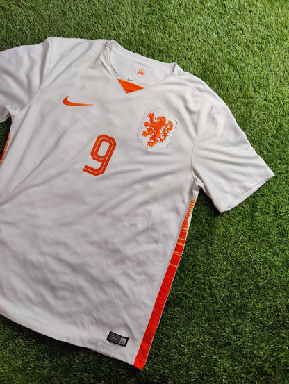 Robin van Persie Str. M Holland Hjemmebanetrøje – (2015)