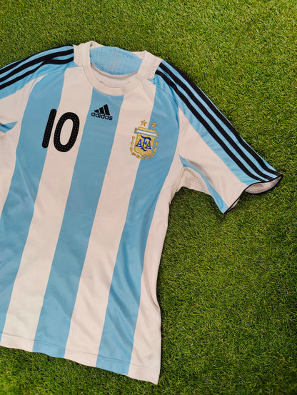 Lionel Messi Str. M Argentina Hjemmebanetrøje (2008)