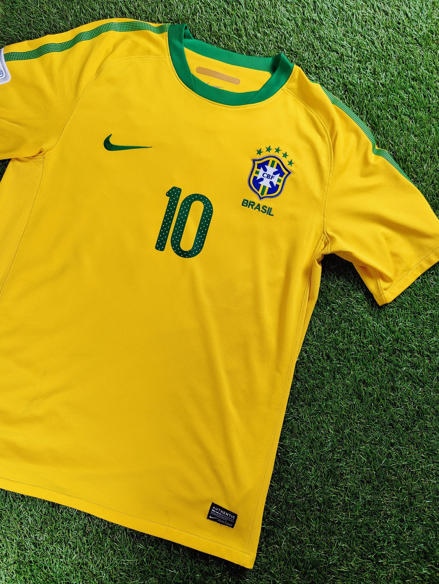 Kaká Str. M Brasilien Hjemmebanetrøje (VM 2010)