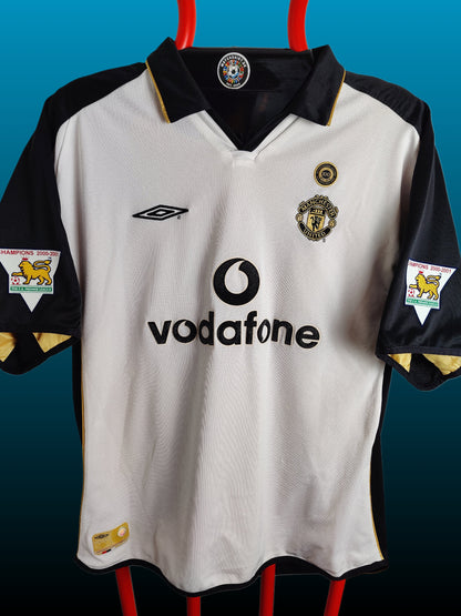 David Beckham Manchester United Centenary Away/Third Shirt – Str. XXL (2001/02)