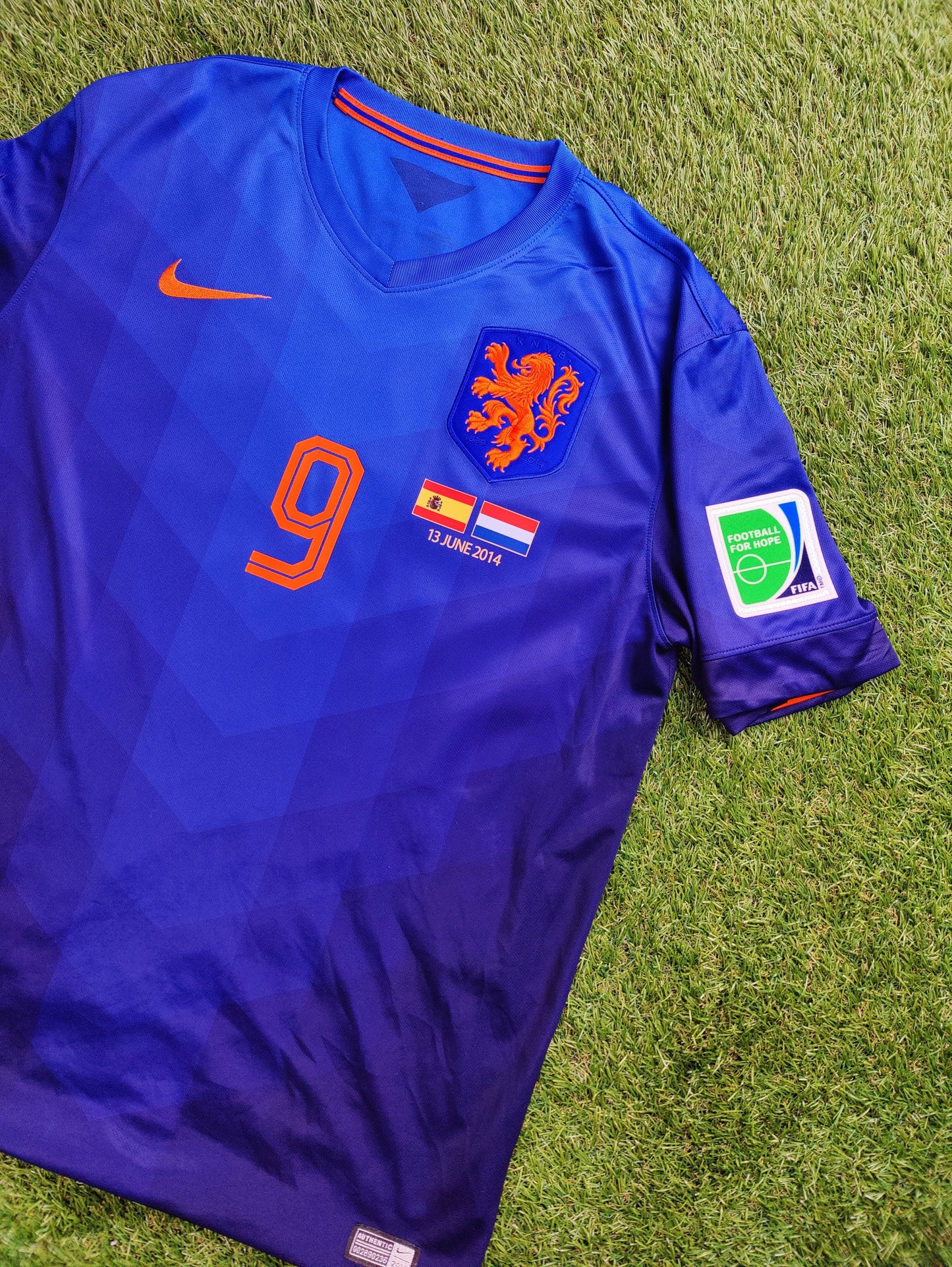 Robin van Persie Str. L Holland vs Spanien – 13. juni 2014 – (VM 2014)
