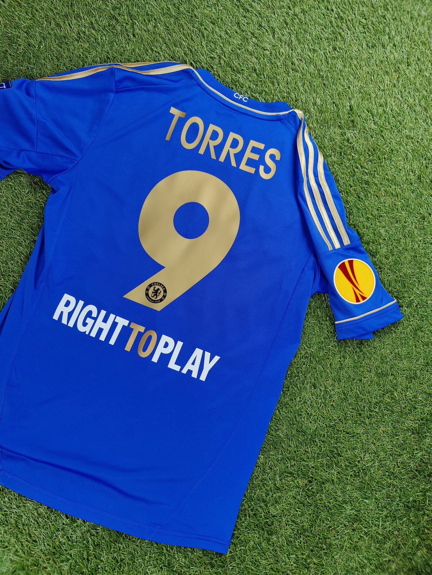 Fernando Torres Str. Medium (M) Chelsea vs Benfica – 15. maj 2013 Hjemmebanetrøje (2012/13)