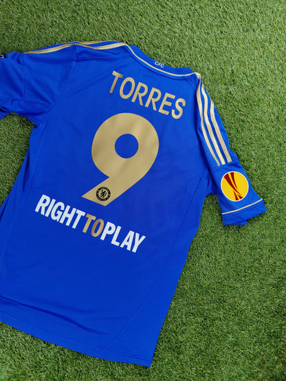 Fernando Torres Str. Medium (M) Chelsea vs Benfica – 15. maj 2013 Hjemmebanetrøje (2012/13)
