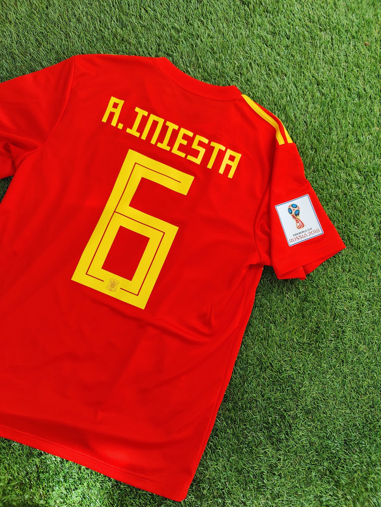 Andrés Iniesta Str. M Spanien vs Marokko – 25. juni 2018 – (VM 2018)