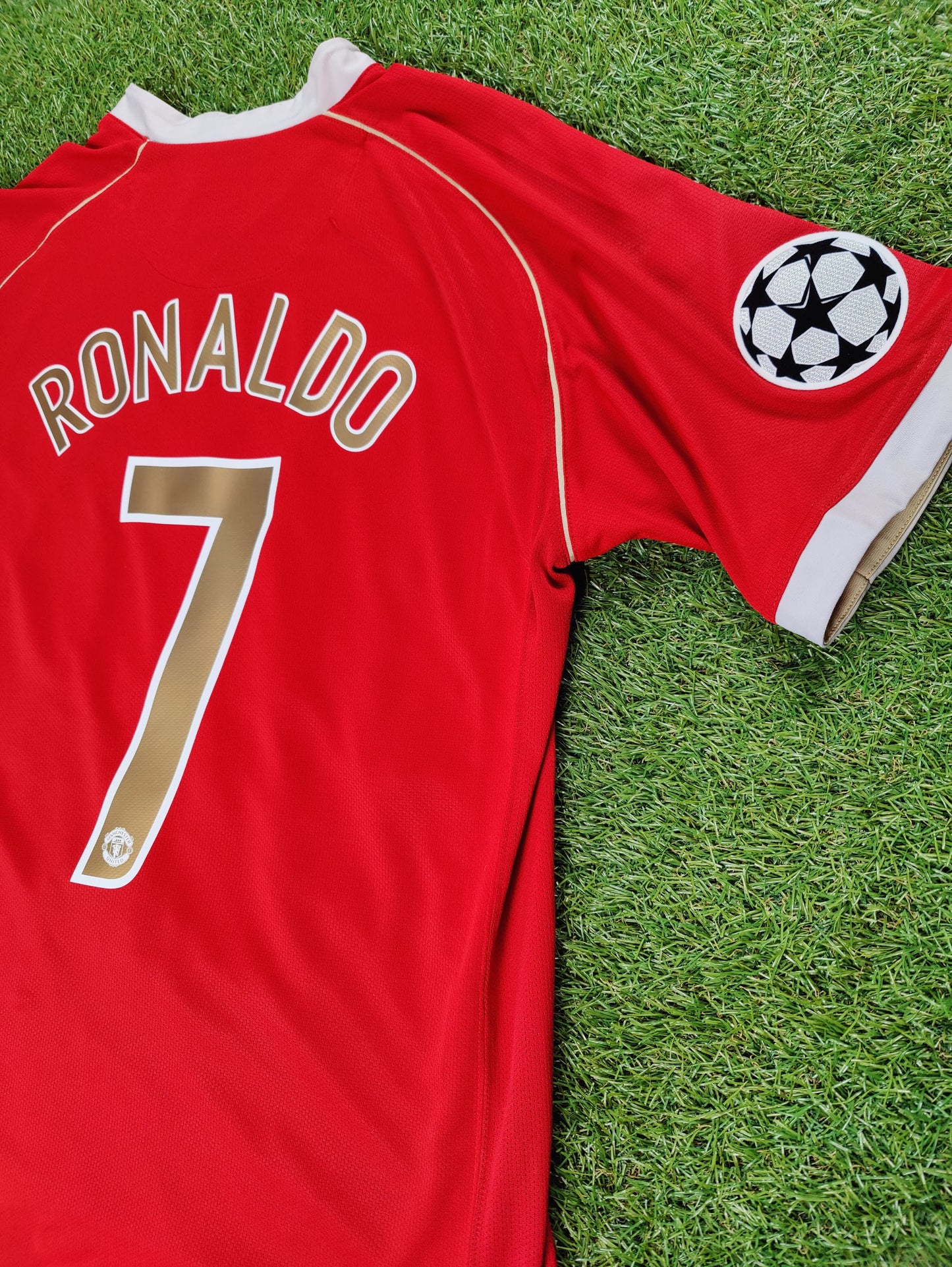 Cristiano Ronaldo Str. M Manchester United Hjemmebanetrøje (2006/07)
