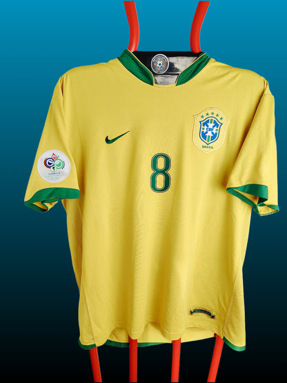 Kaká Brasilien VM 2006 Hjemmebanetrøje – Str. XL