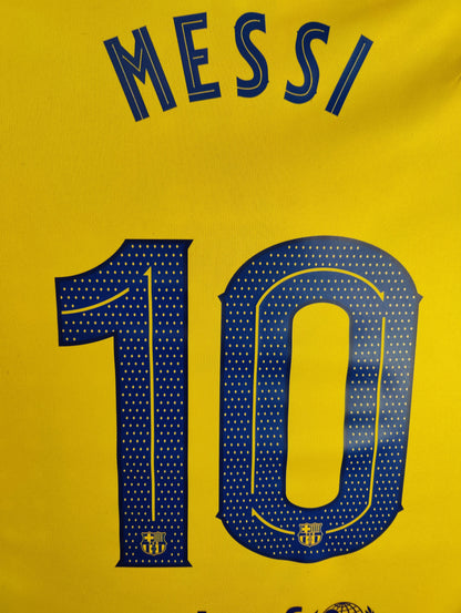 Lionel Messi FC Barcelona Udebanetrøje – Str. M (2019/20)