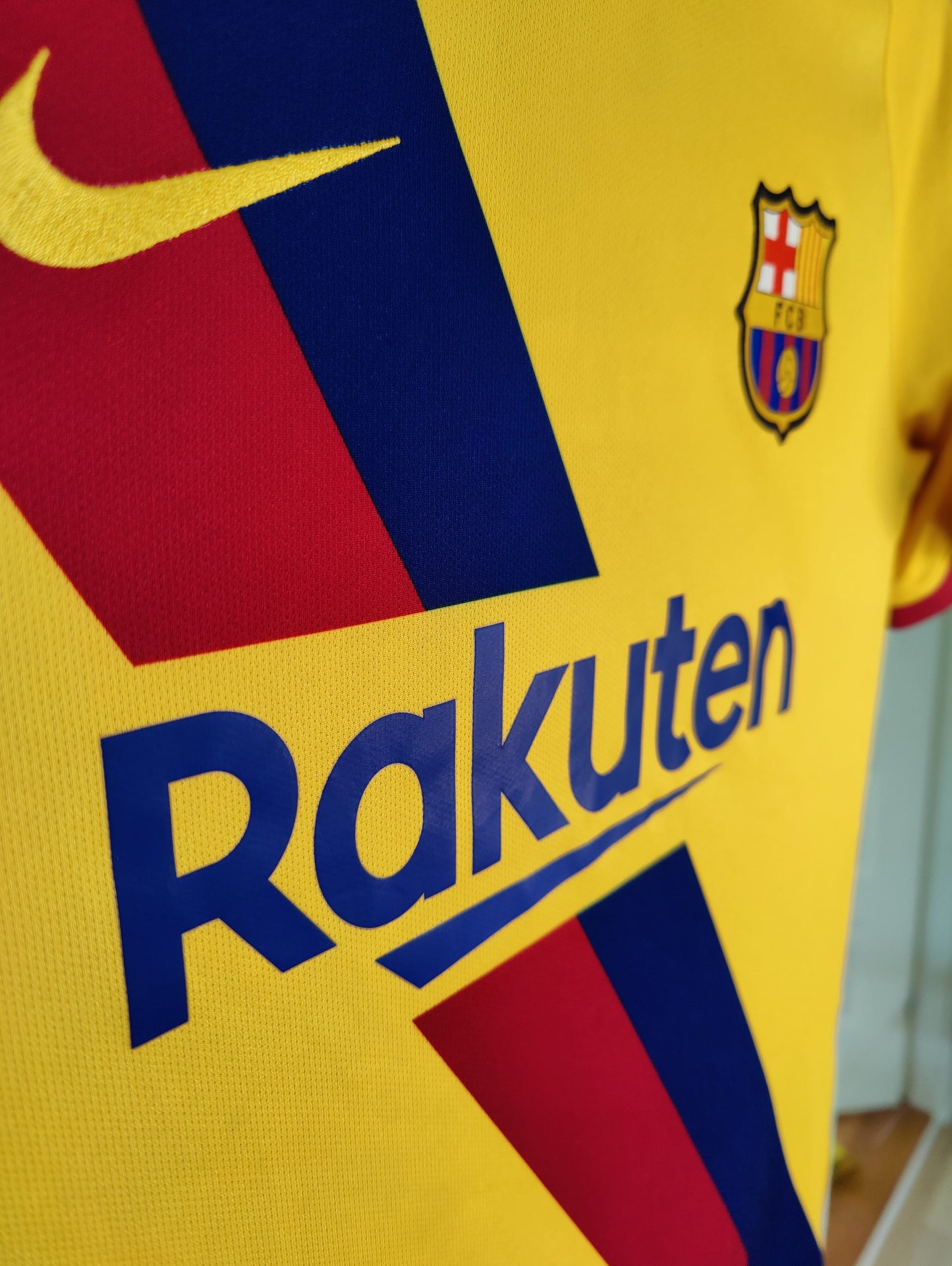 Lionel Messi FC Barcelona Udebanetrøje – Str. M (2019/20)