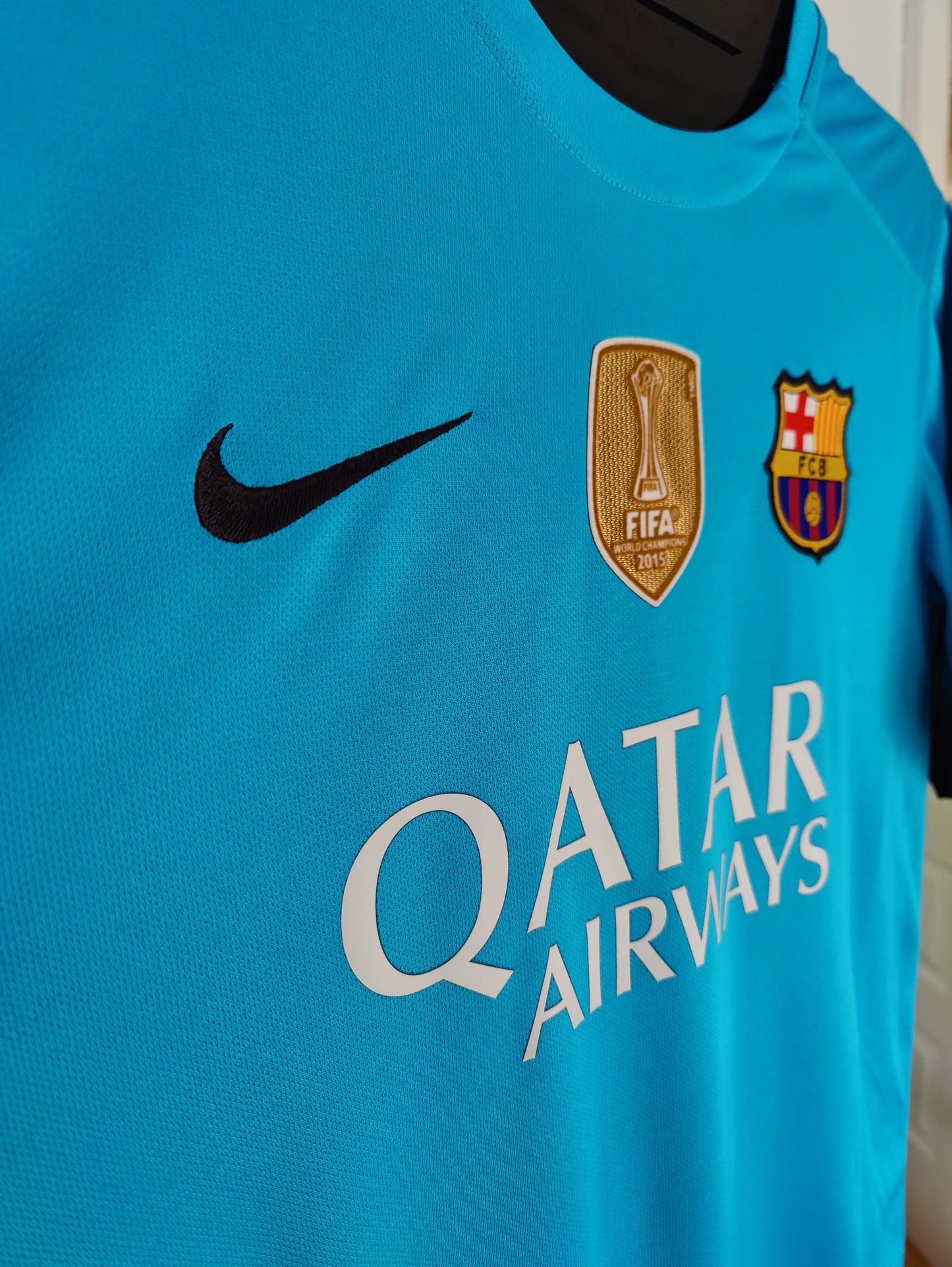 Lionel Messi FC Barcelona Udebanetrøje – Str. M (2015/16)