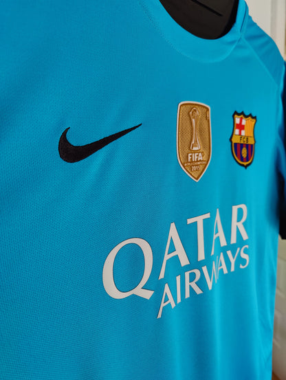 Lionel Messi FC Barcelona Udebanetrøje – Str. M (2015/16)