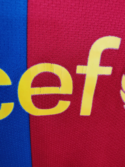 Samuel Eto’o FC Barcelona Hjemmebanetrøje – Str. XL (2008/09)