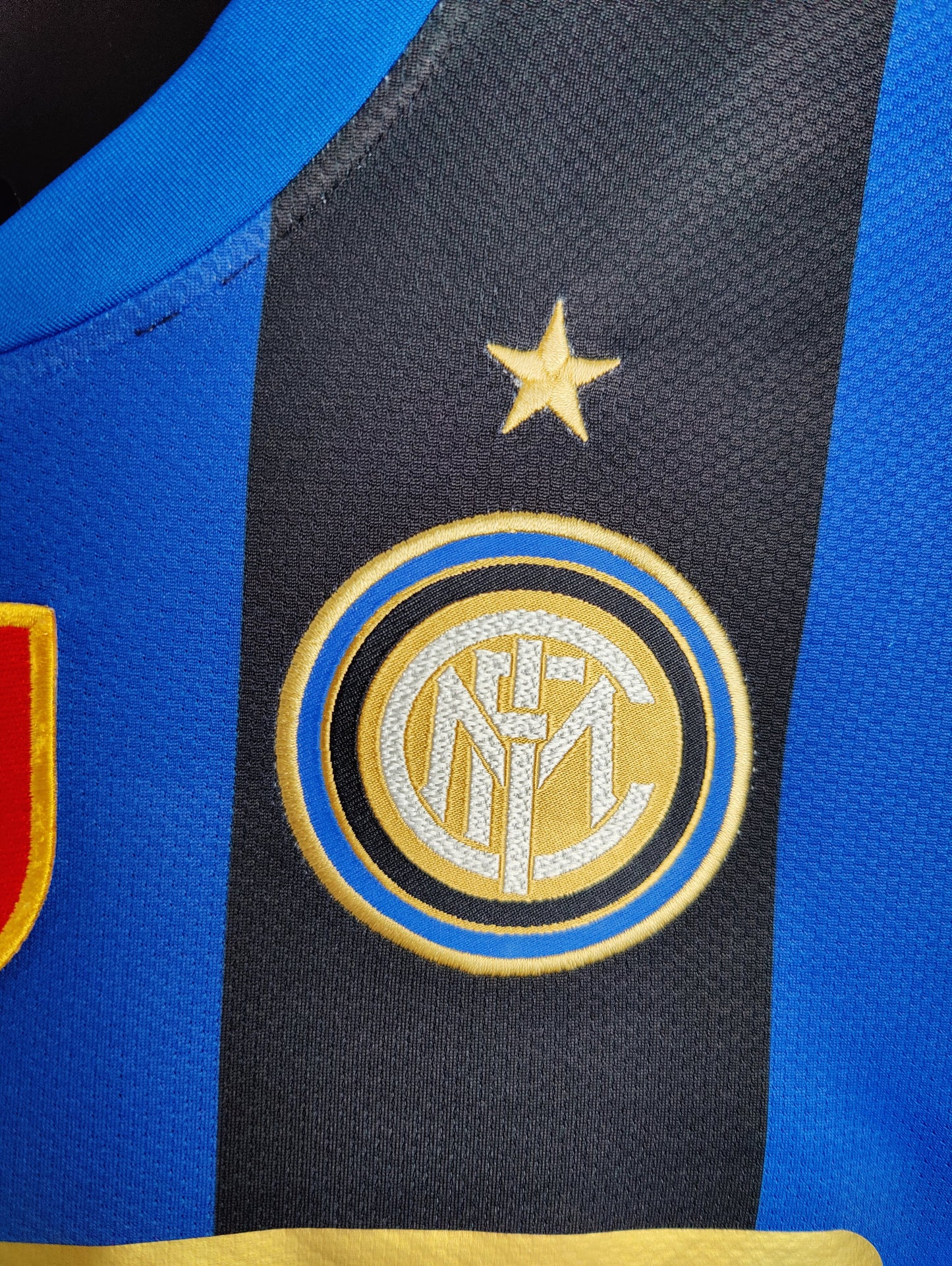 Luís Figo Inter Hjemmebanetrøje – Str. M (2008/09)