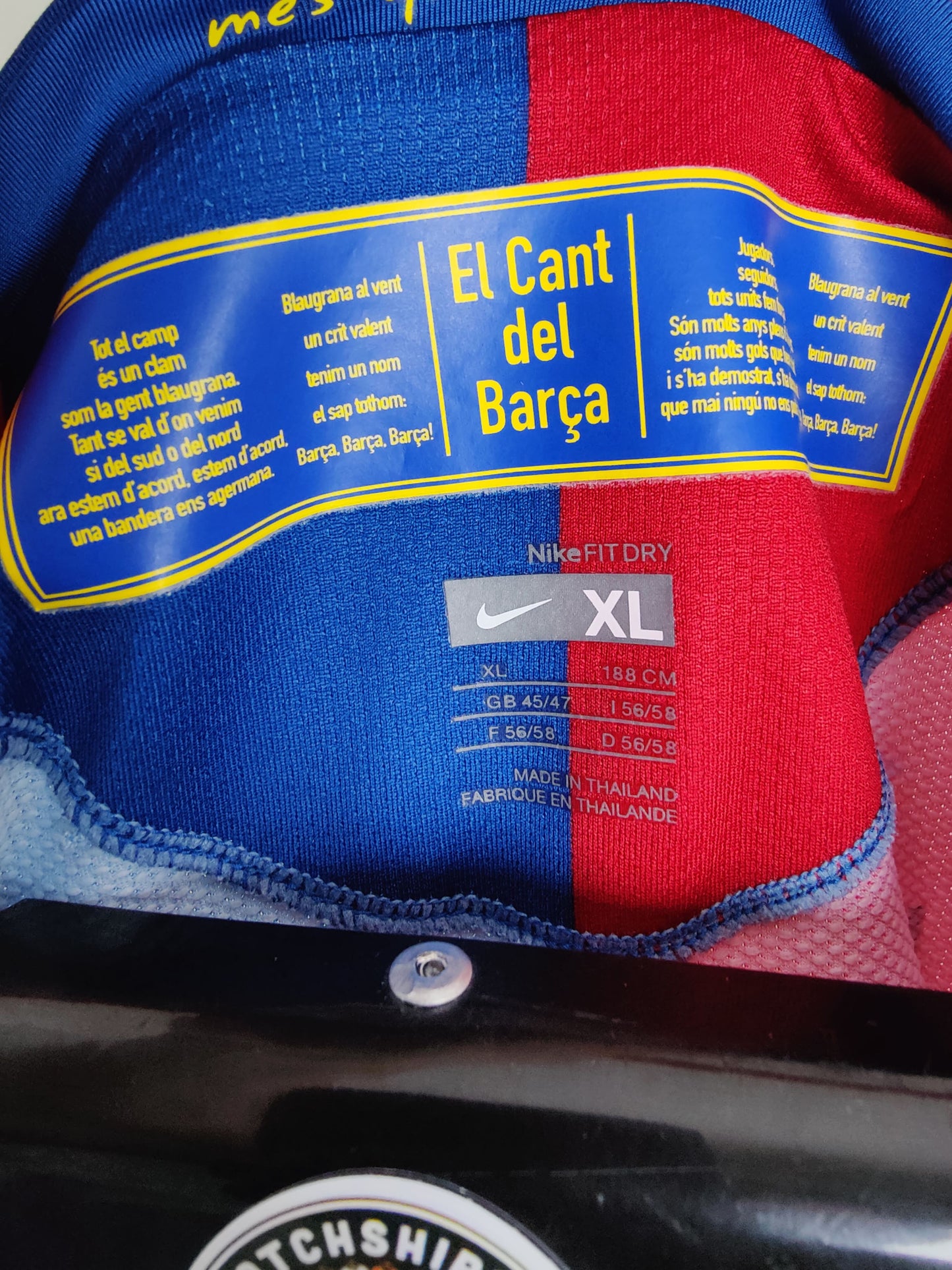 Yaya Touré FC Barcelona Udebanetrøje – Str. XL (2008/09)