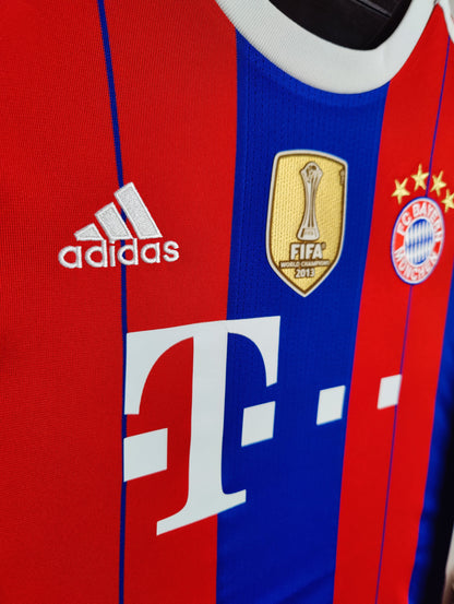 Pierre-Emile Højbjerg Bayern Langærmet Hjemmebanetrøje – Str. M (2014/15)