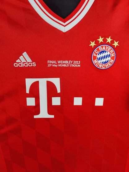 Pierre-Emile Højbjerg Bayern München Hjemmebanetrøje 13/14 – Str. M (m. Finaledetaljer)