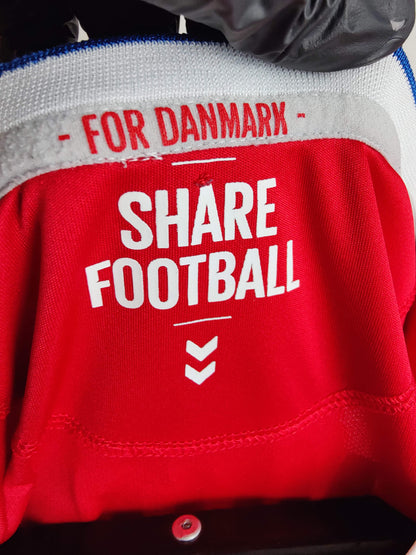 Nicklas Bendtner Danmark Hjemmebanetrøje – Str. XL (2018)