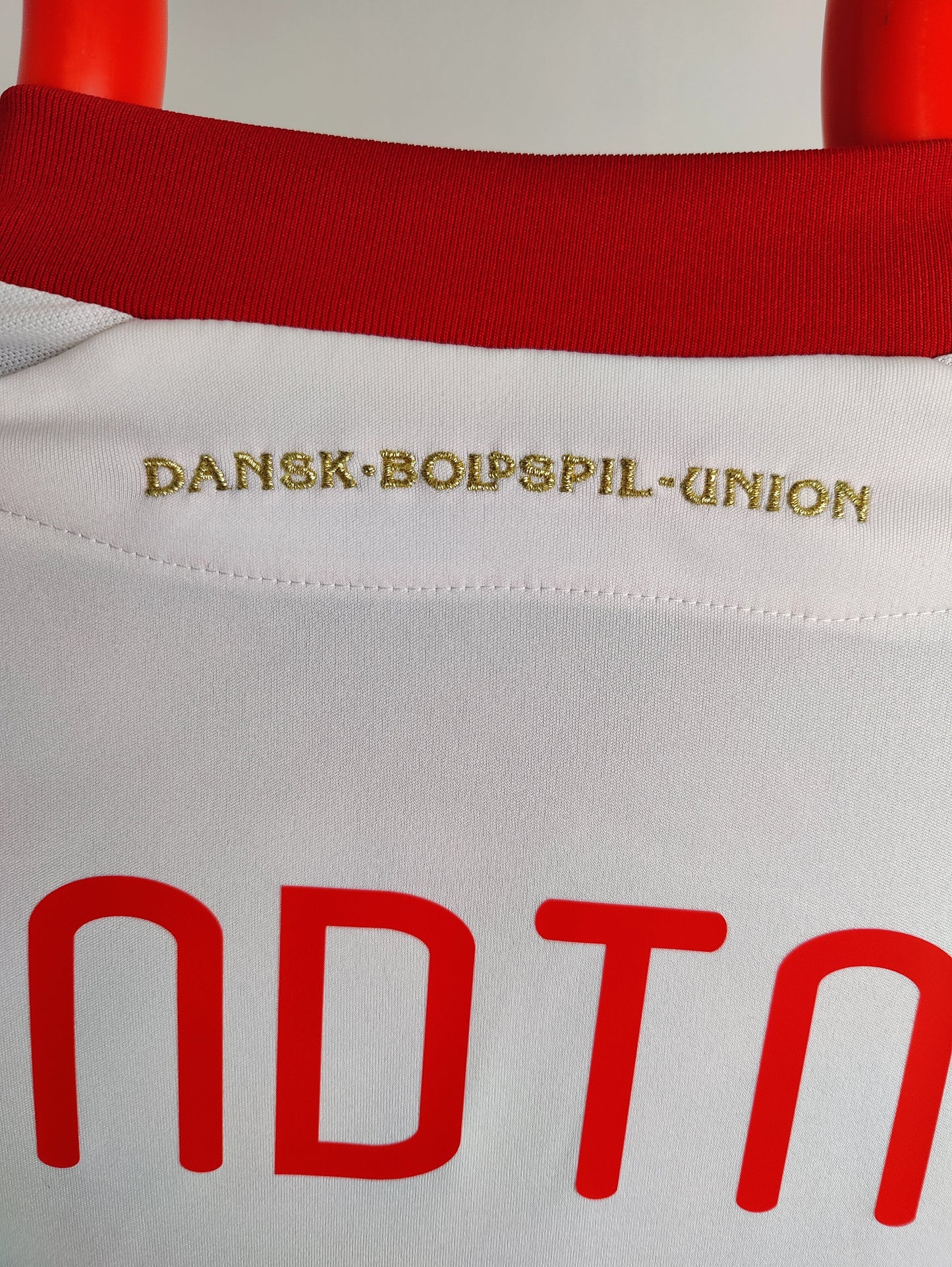 Nicklas Bendtner Danmark Udebanetrøje – Str. M (2010)