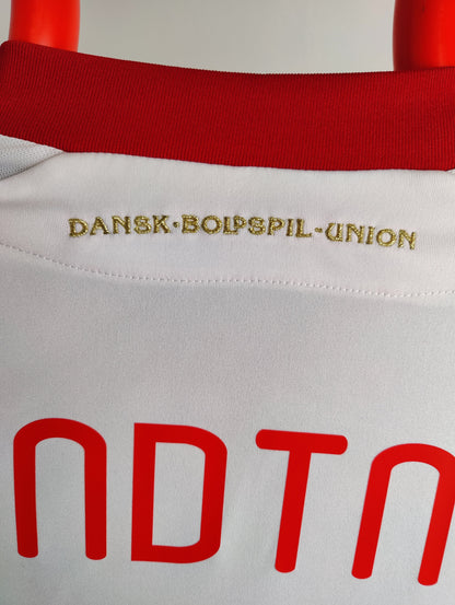 Nicklas Bendtner Danmark Udebanetrøje – Str. M (2010)