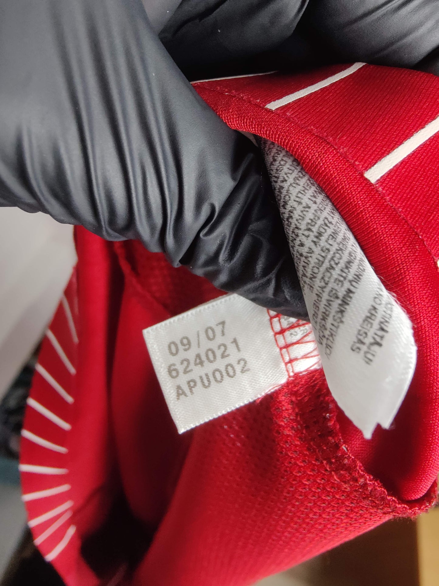 Nicklas Bendtner Danmark Hjemmebanetrøje – Str. L (2008-10) Player Version