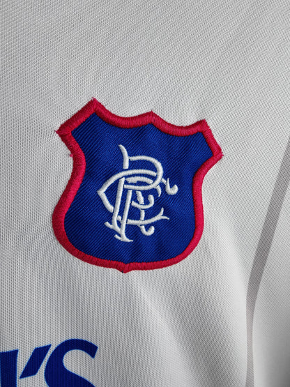 Brian Laudrup Rangers Udebanetrøje – Str. XXL (1997/98)