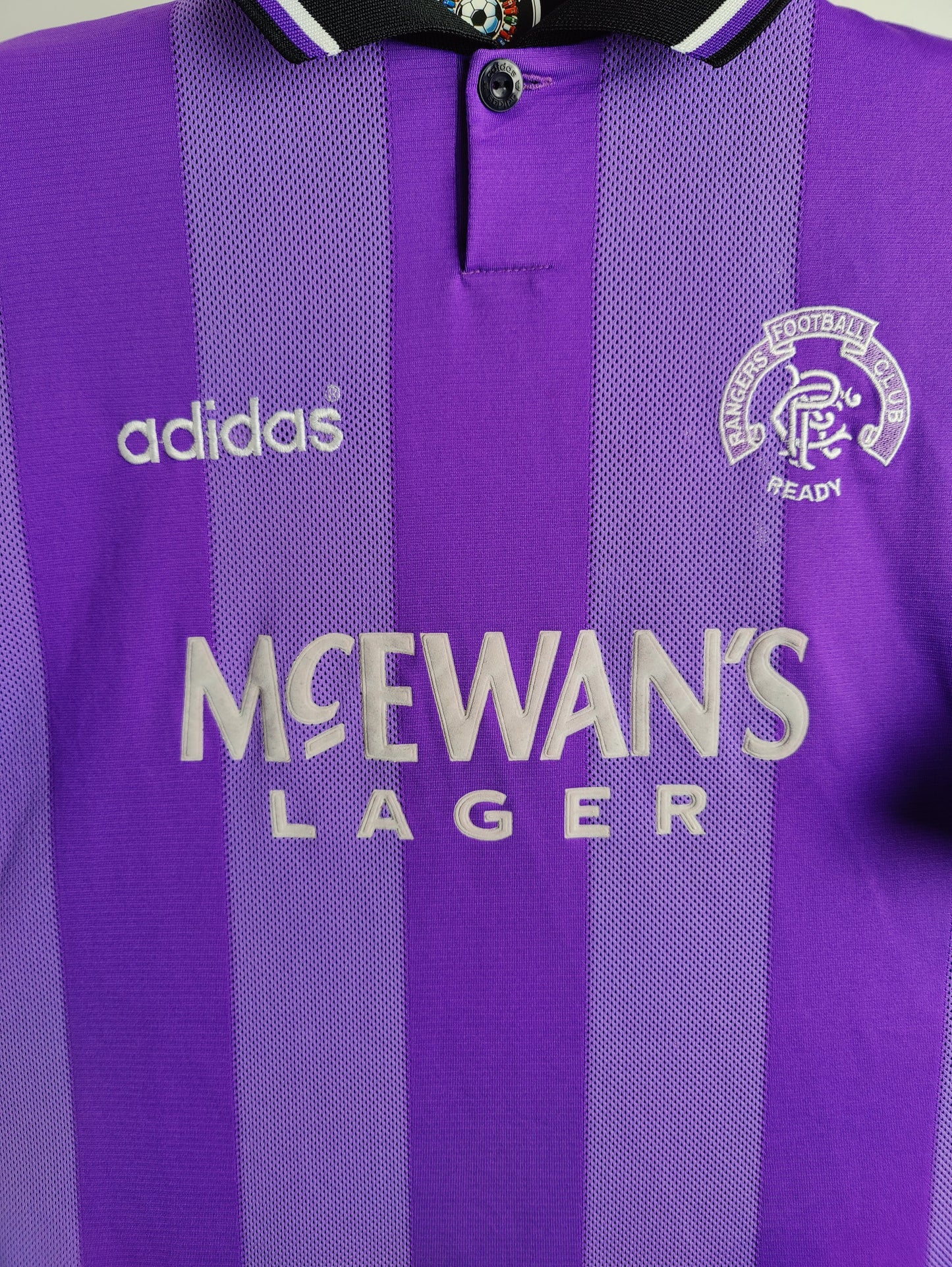 Brian Laudrup Str. L Rangers 3. Trøje – (1994/95)