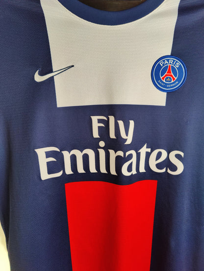 David Beckham Paris Saint-Germain Hjemmebanetrøje – Str. L (2013/14)