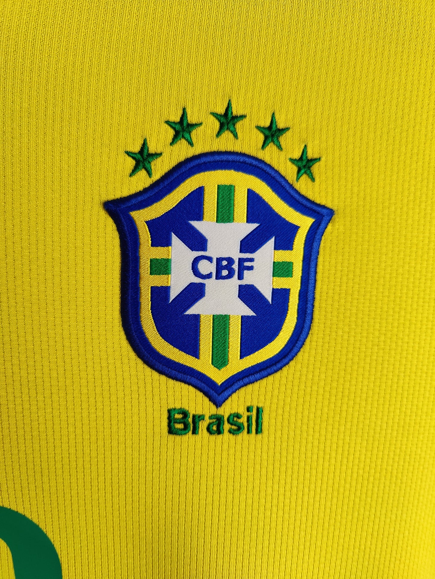 Ronaldinho Brasilien Hjemmebanetrøje – Str. L (2008/09)