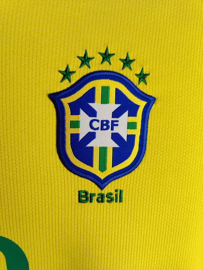 Ronaldinho Brasilien Hjemmebanetrøje – Str. L (2008/09)