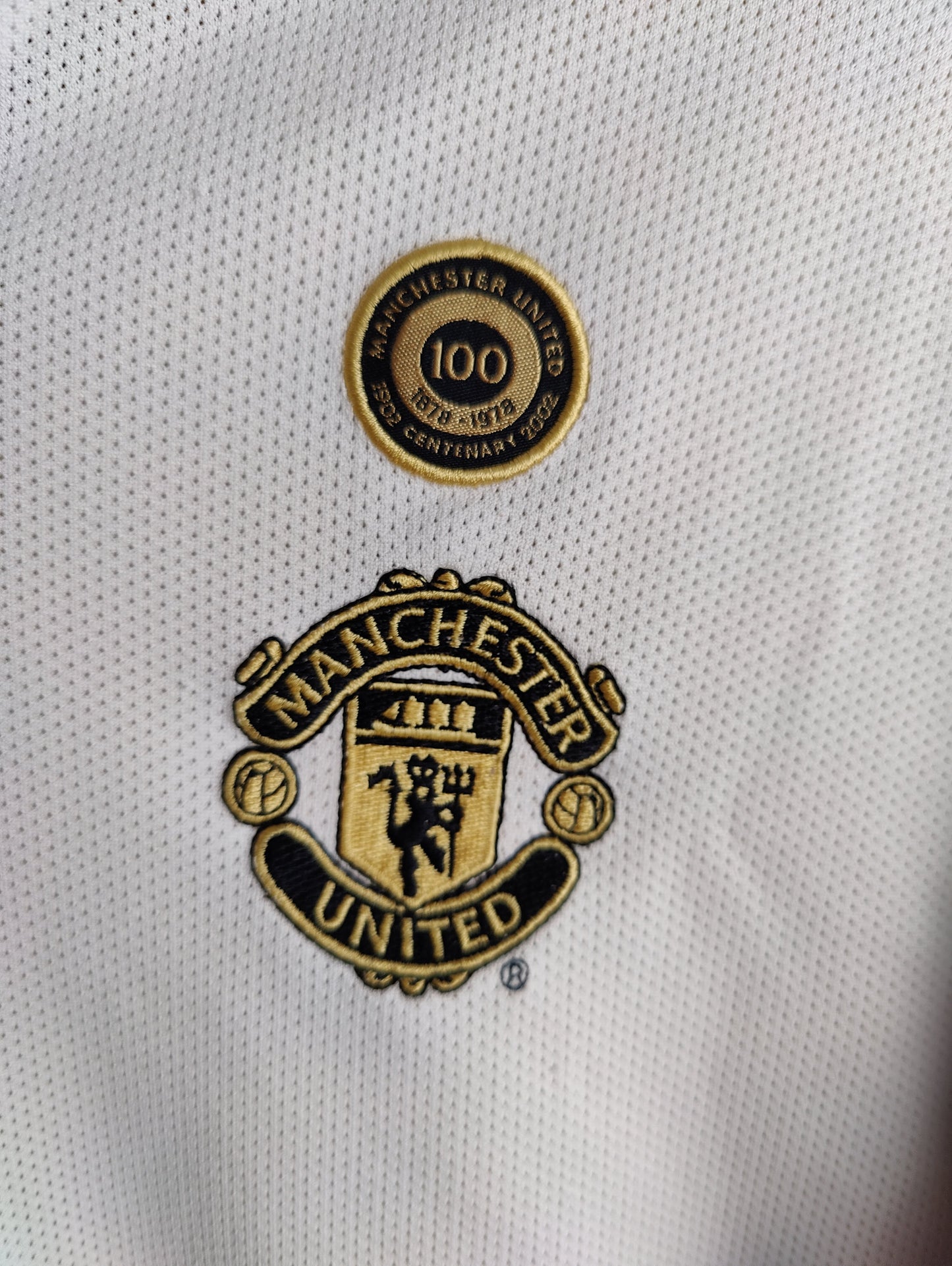 David Beckham Manchester United Centenary Away/Third Shirt – Str. XXL (2001/02)