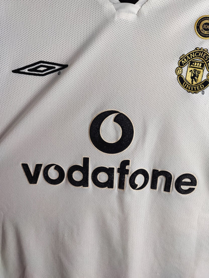 David Beckham Manchester United Centenary Away/Third Shirt – Str. XXL (2001/02)