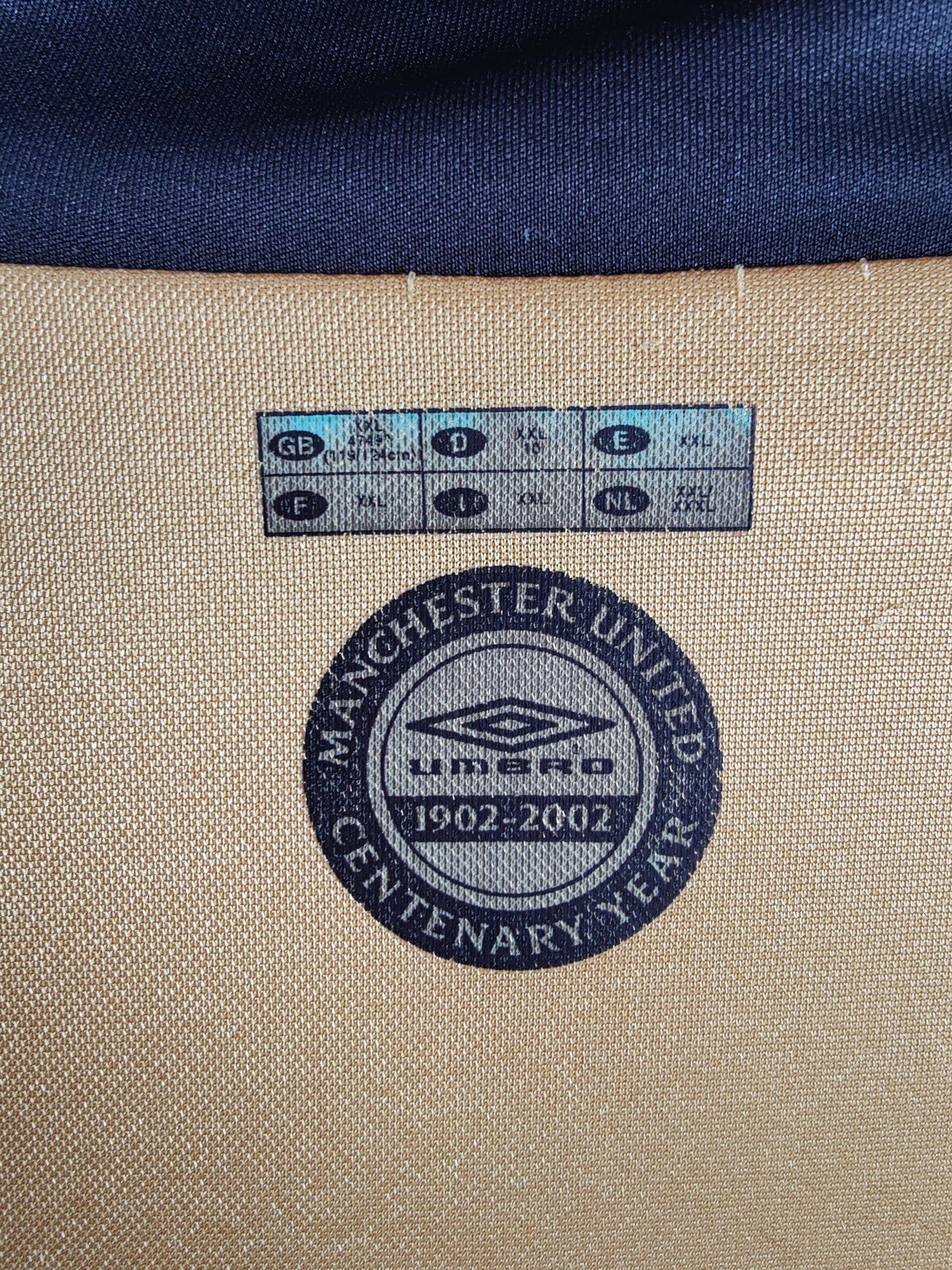 David Beckham Manchester United Centenary Away/Third Shirt – Str. XXL (2001/02)