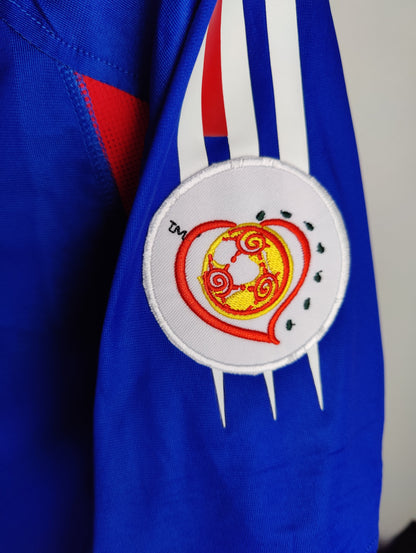 Zinedine Zidane Frankrig Euro 2004 Hjemmebanetrøje – Str. L