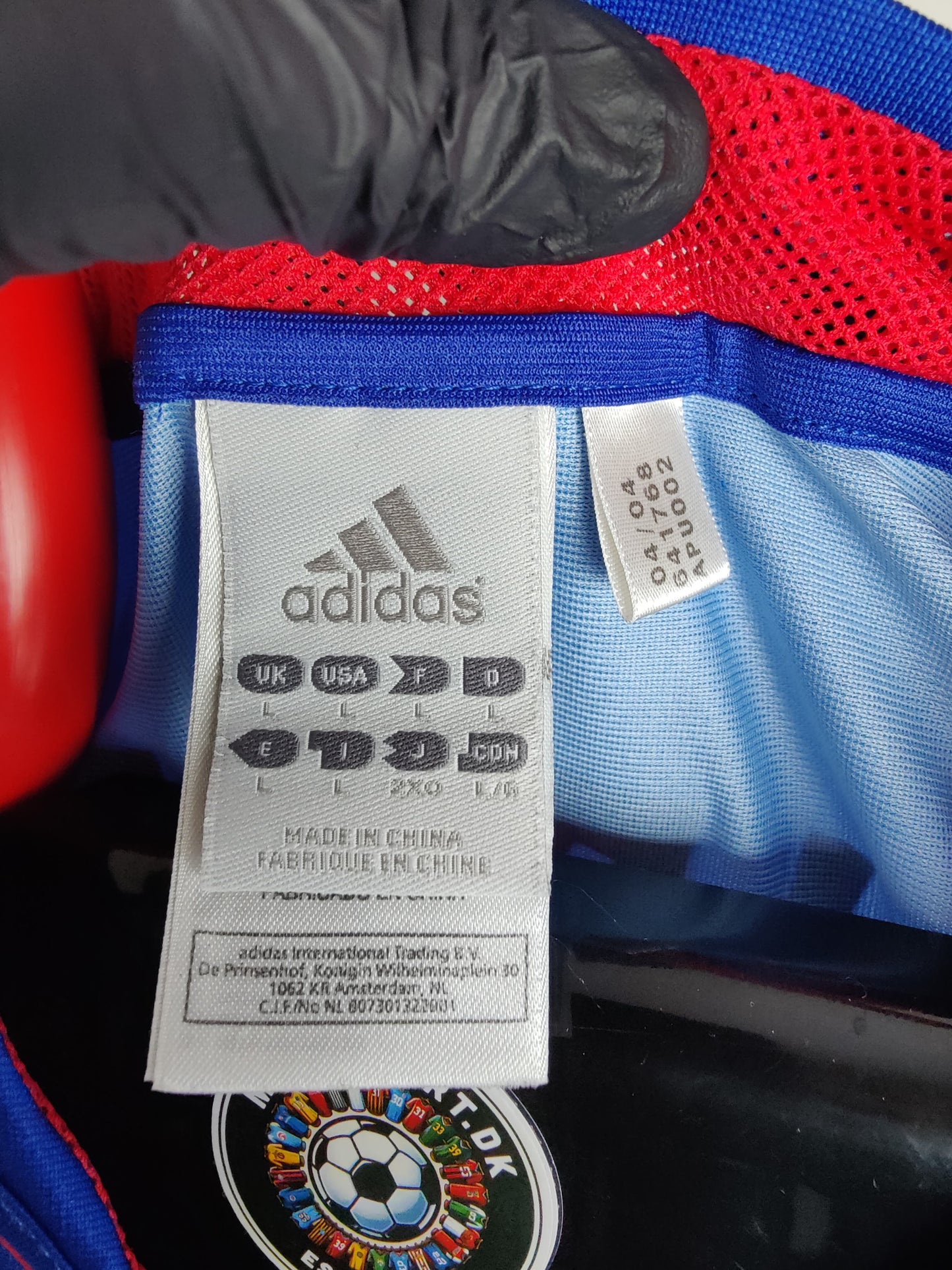 Zinedine Zidane Frankrig Euro 2004 Hjemmebanetrøje – Str. L