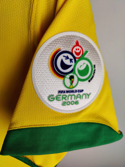 Ronaldinho Brasilien VM 2006 Hjemmebanetrøje – Str. S