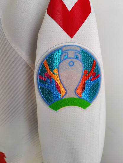 Mikkel Damsgaard Danmark Euro 2020 Udebanetrøje Langærmet – Str. L