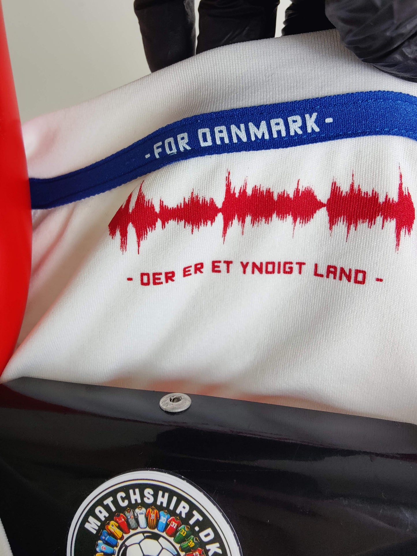 Mikkel Damsgaard Danmark Euro 2020 Udebanetrøje Langærmet – Str. L