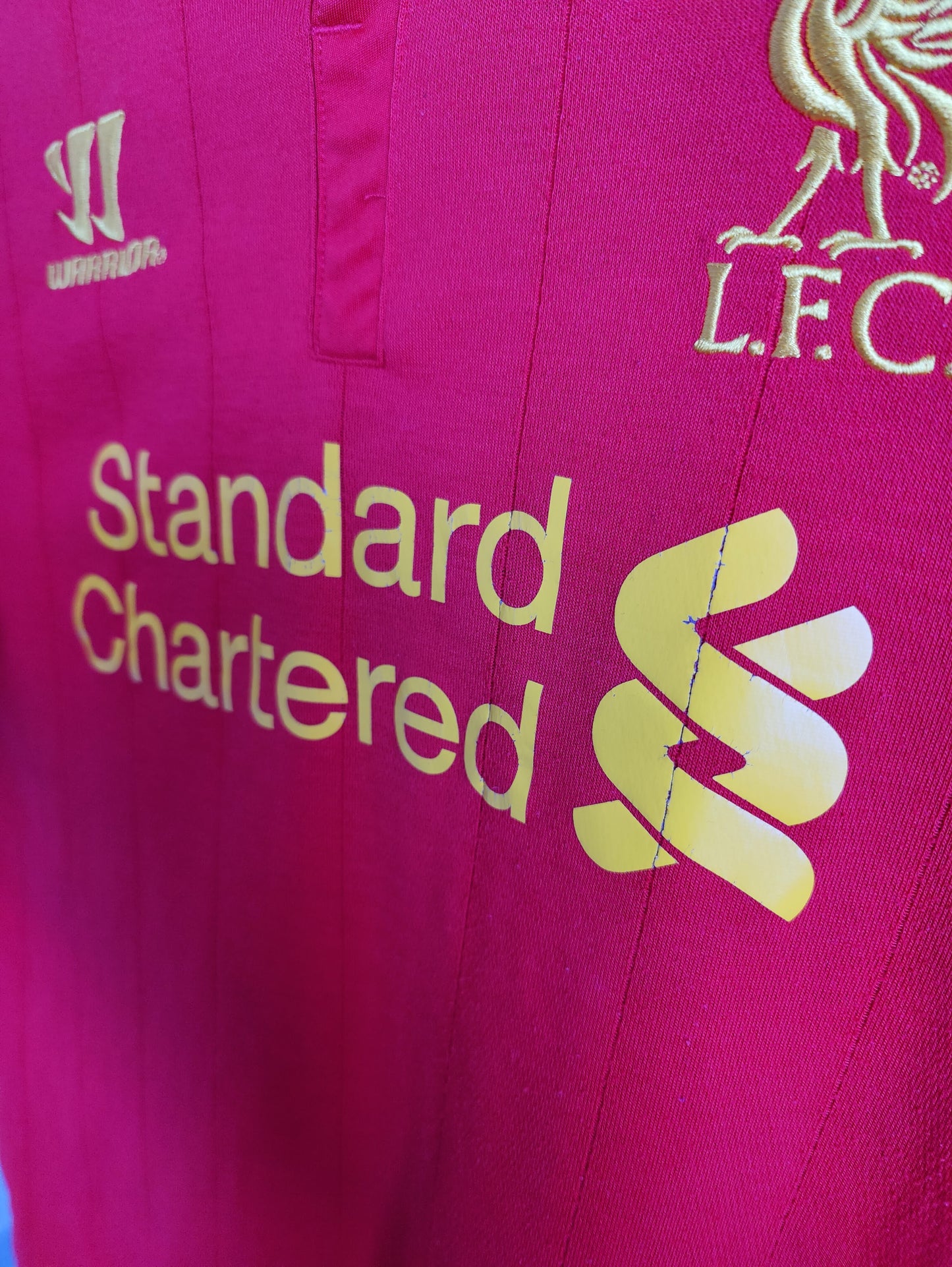 Steven Gerrard Liverpool Europa League Hjemmebanetrøje – Str. L (2012/13)