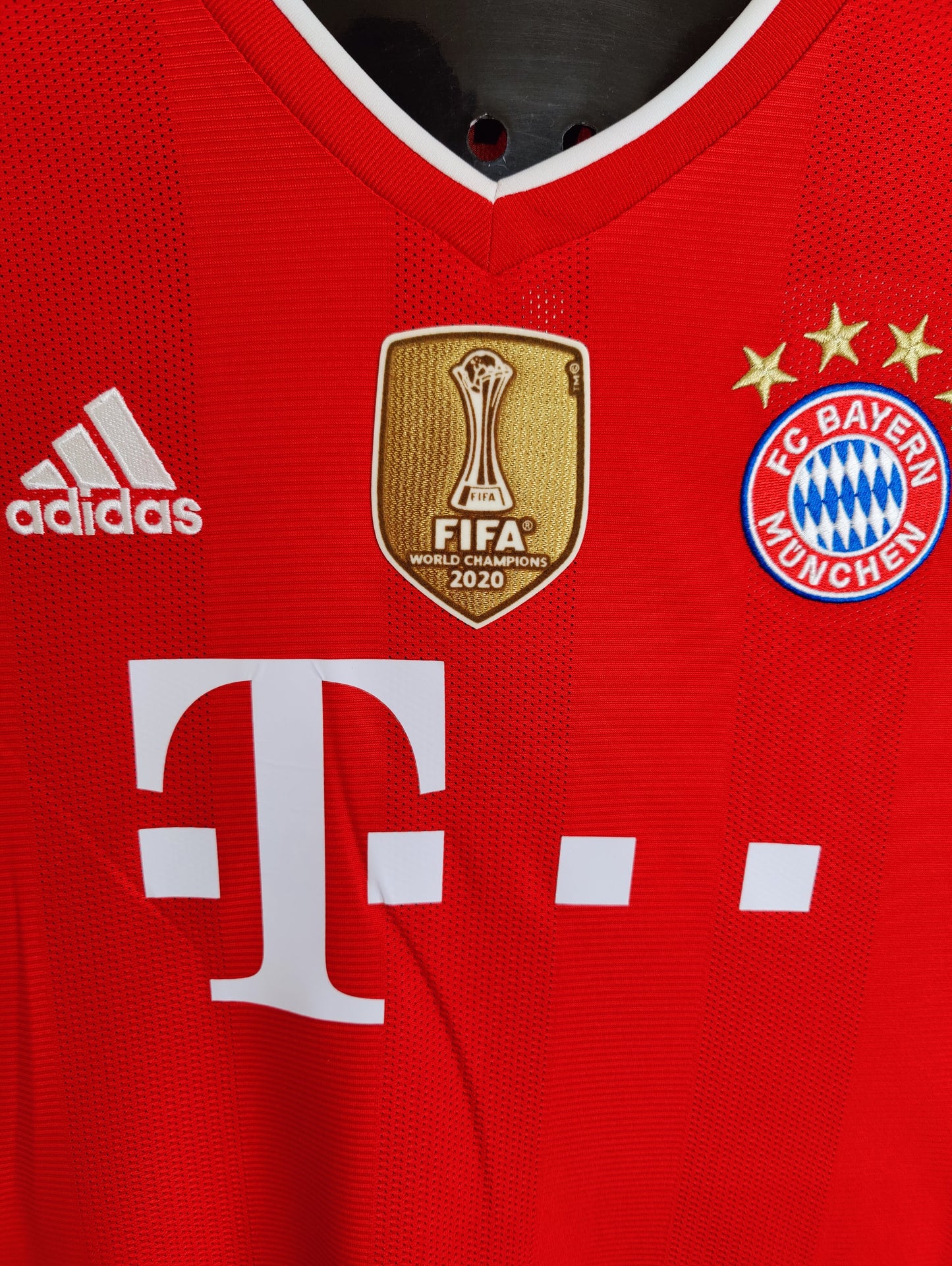 Robert Lewandowski Str. M Bayern München Hjemmebanetrøje – (2020/21)