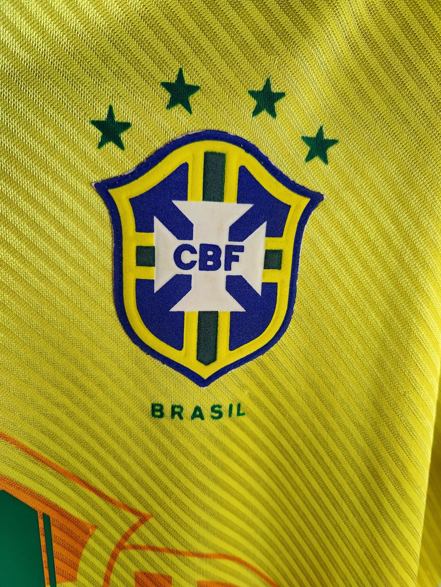 Ronaldo Str. XL Brasilien Hjemmebanetrøje – (VM 1994)