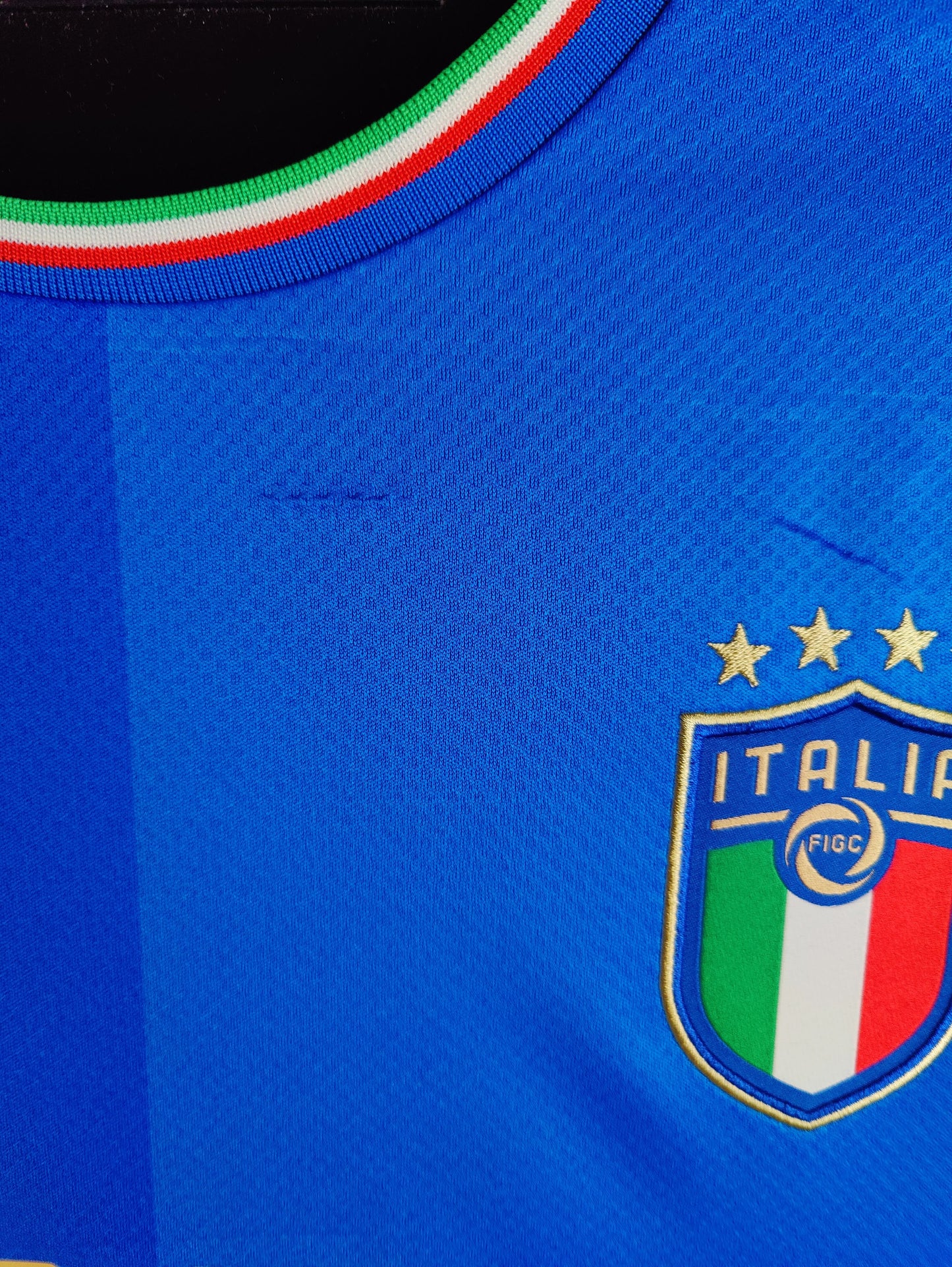 Nicolò Barella Str. L Italien Hjemmebanetrøje – (2022)