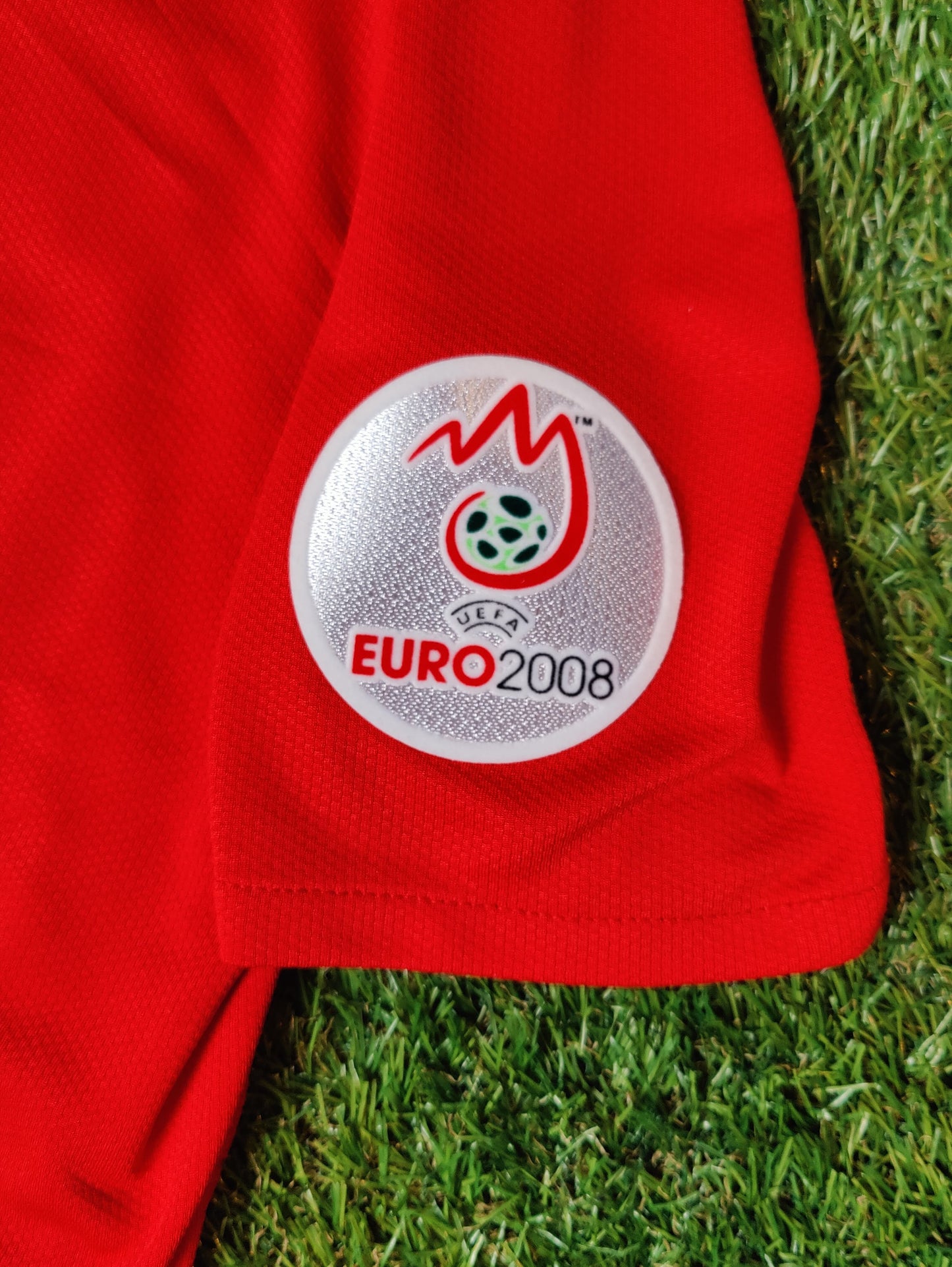 Cristiano Ronaldo Str. Large (L) Portugal Hjemmebanetrøje – (Euro 2008)