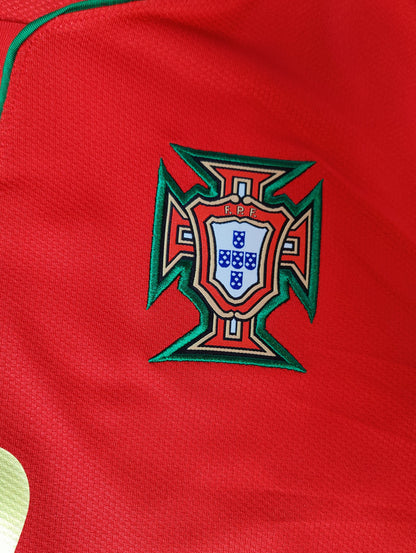 Cristiano Ronaldo Str. Large (L) Portugal Hjemmebanetrøje – (Euro 2008)