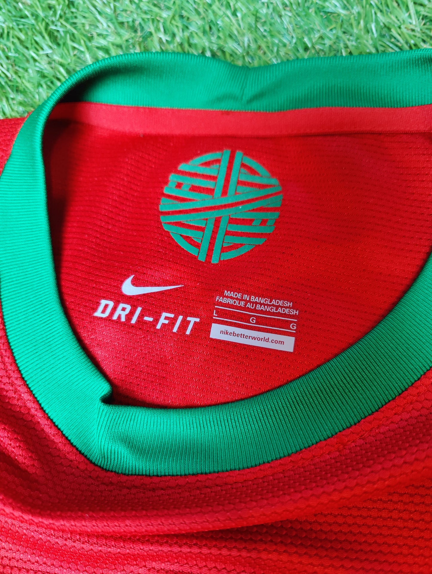 Cristiano Ronaldo Str. Large (L) Portugal Hjemmebanetrøje – (Euro 2012)