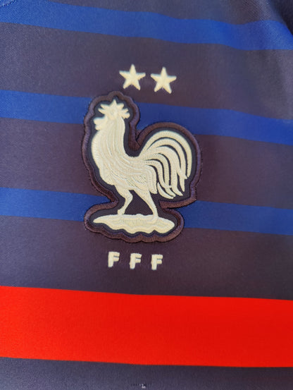 Kylian Mbappé Str. XL Frankrig Hjemmebanetrøje – (Euro 2020)