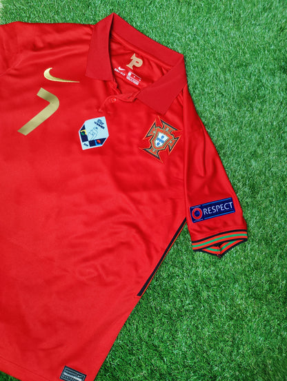 Cristiano Ronaldo Str. M Portugal Hjemmebanetrøje – (Euro 2020)